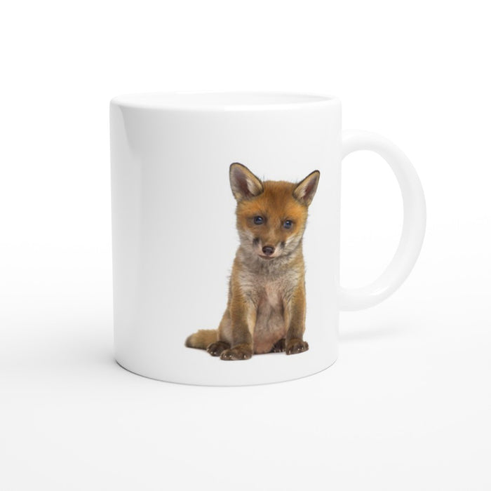 Tasse mit kleinem Fuchs