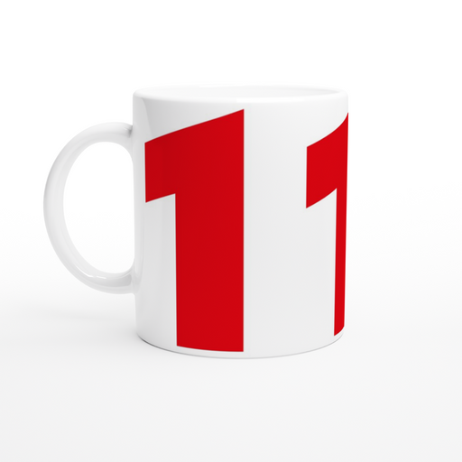 Tasse Feuerwehr - 112, groß