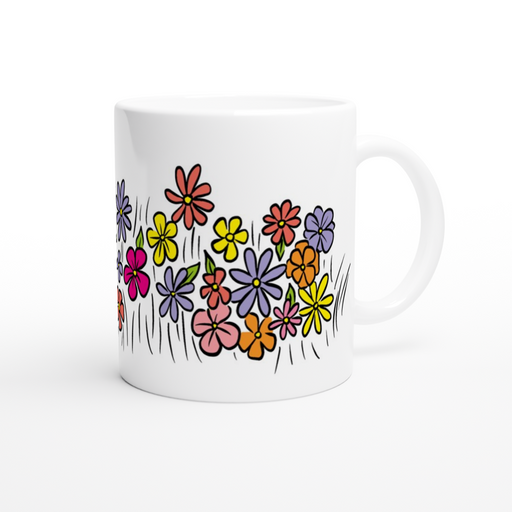 Tasse Blumenwiese - bunt