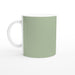 Tasse Winterbär - süßer Bär mit Schal und Lichterkette, grün