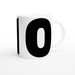 Tasse Polizei - 110, groß