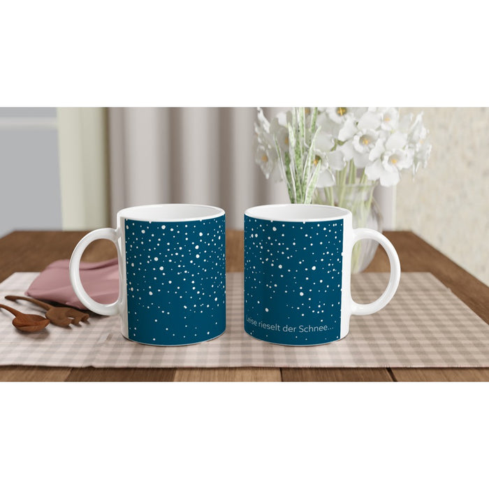 Tasse Leise rieselt der Schnee