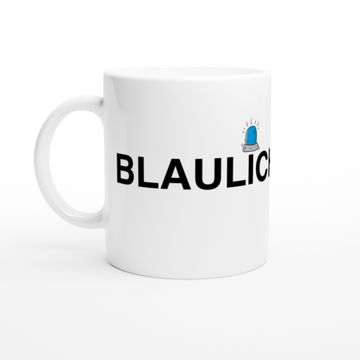 Tasse Polizei - BLAULICHT STOFF