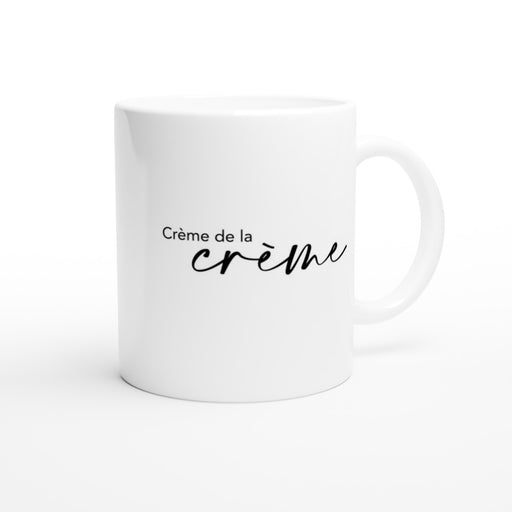 Tasse Crème de la crème - schwarz
