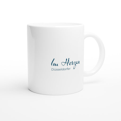 Tasse Im Herzen Düsseldorfer- ozeanblau
