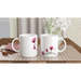 Tasse mit Magnolienzweig