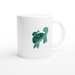 Tasse Schildkröte mit Babyschildkröte