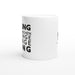 Tasse Kling Glöckchen Klingelingeling - schwarz