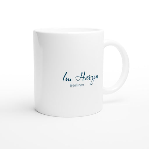 Tasse Im Herzen Berliner - ozeanblau