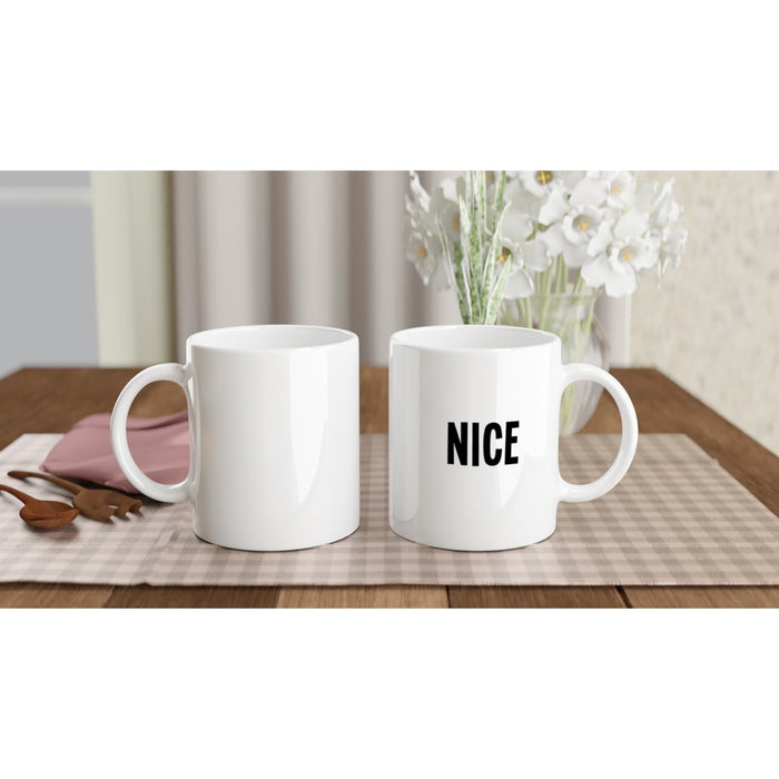 Tasse NICE - schwarz