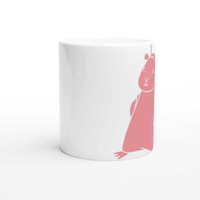 Tasse Meerschweinchen mit Schmetterlingsflügeln