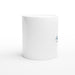 Tasse Berlin Koordinaten - Heimathafen mit Anker, ozeanblau