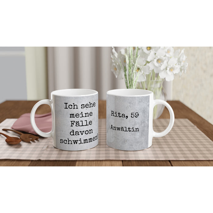 Ich sehe meine Fälle davon schwimmen!