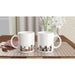 Tasse mit Hunden und Katzen