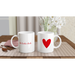 Tasse Ich liebe dich mit großem Herz