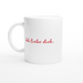 Tasse Ich liebe dich mit großem Herz