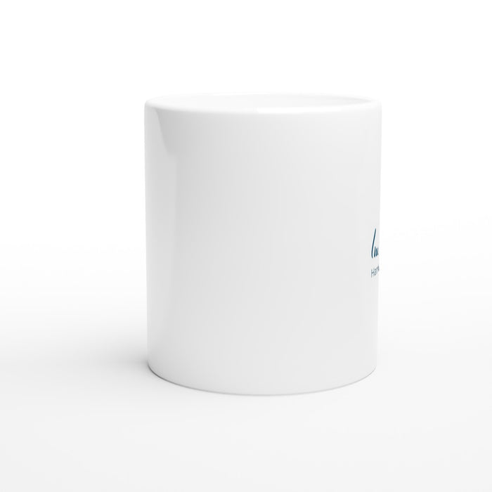 Tasse Im Herzen Hamburger - ozeanblau