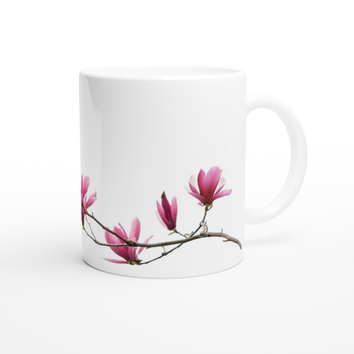 Tasse mit Magnolienzweig