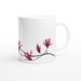Tasse mit Magnolienzweig
