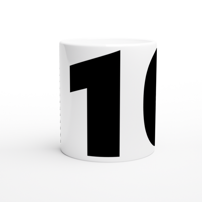 Tasse Polizei - 110, groß