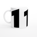 Tasse Polizei - 110, groß