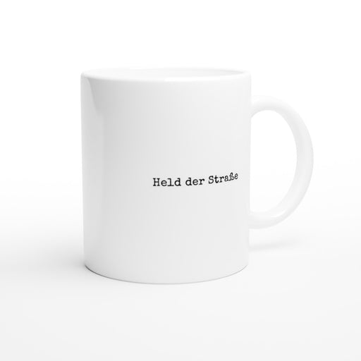 Tasse Held der Straße - schwarz