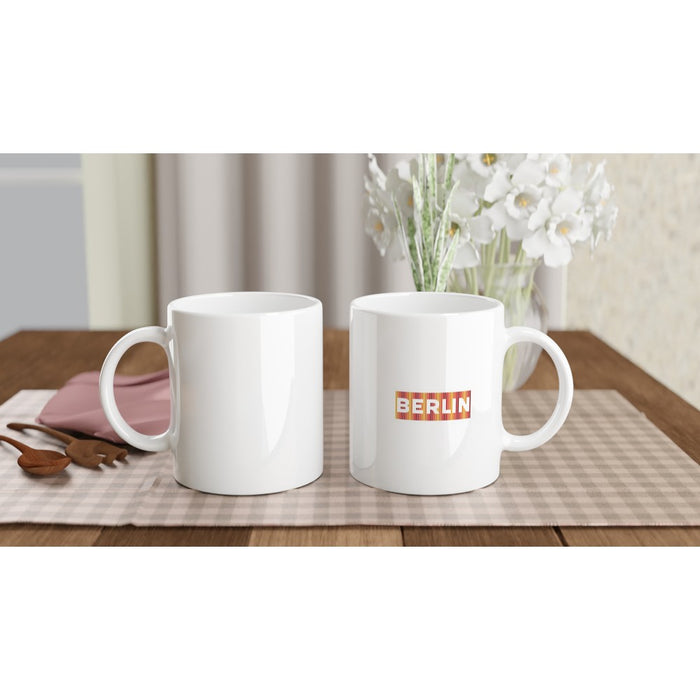 Tasse BERLIN - Rottöne