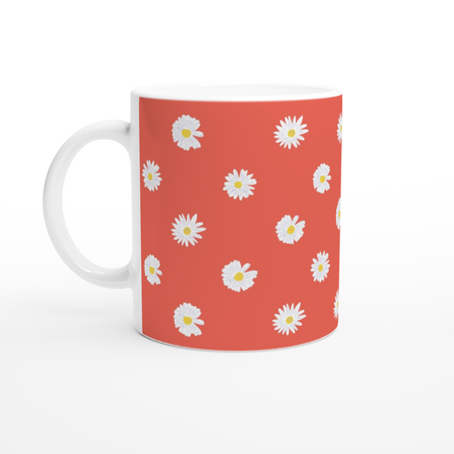 Tasse mit Gänseblümchen - Coralle