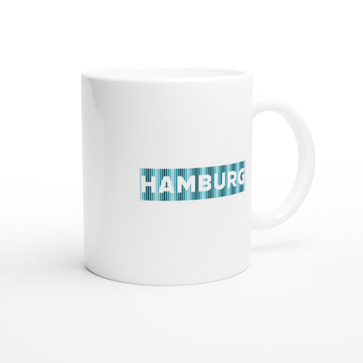 Tasse HAMBURG - Blautöne
